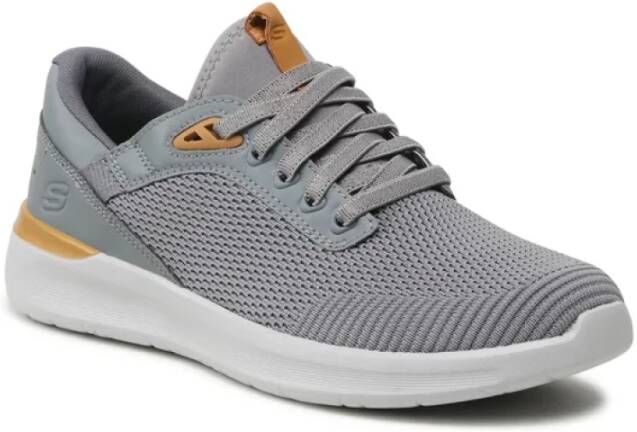 Skechers Sportieve Lattimore Laister Schoenen Gray Heren