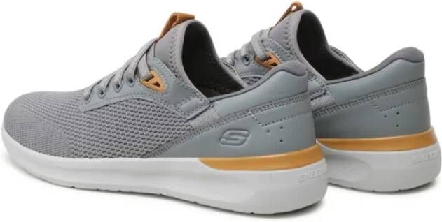 Skechers Sportieve Lattimore Laister Schoenen Gray Heren