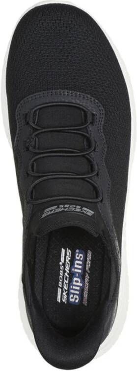 Skechers Sportieve Slip-ins met Heel Pillow Black Dames