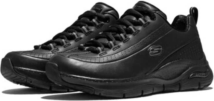 Skechers Sportieve Wandelschoen Black Dames