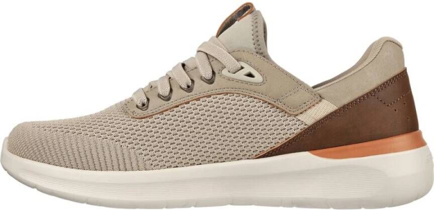 Skechers Sportschoenen Lattimore Laister Beige Heren