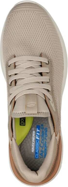 Skechers Sportschoenen Lattimore Laister Beige Heren