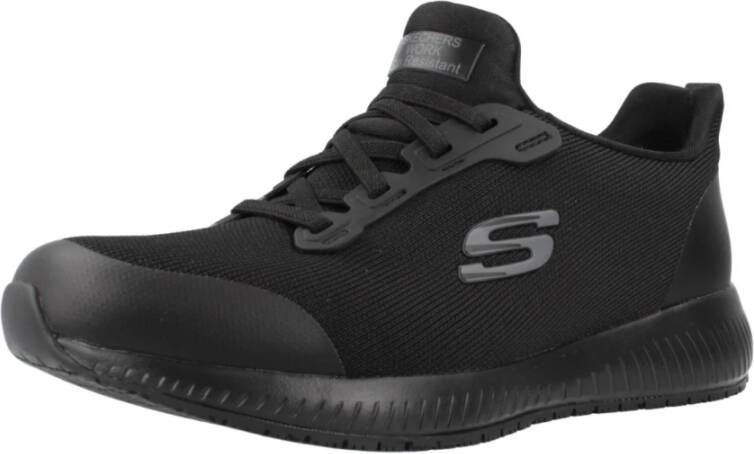 Skechers Squad Sneakers Black Dames