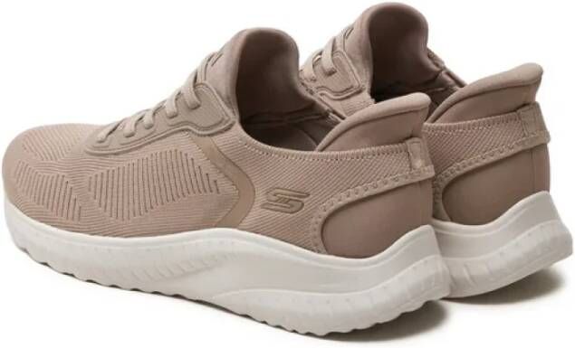 Skechers Squadchaos Stijlvolle Sneakers Beige Dames