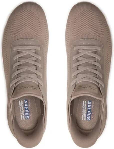 Skechers Squadchaos Stijlvolle Sneakers Beige Dames