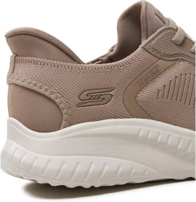 Skechers Squadchaos Stijlvolle Sneakers Beige Dames