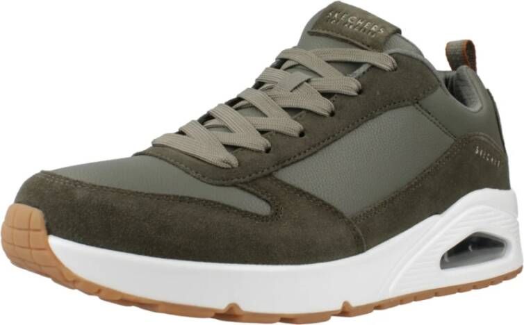 Skechers Stacre Sneakers Green Heren