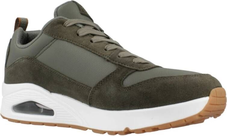 Skechers Stacre Sneakers Green Heren