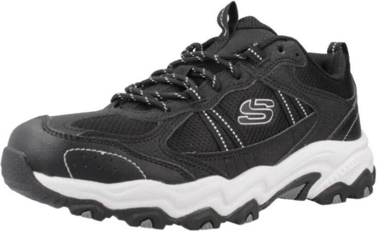 Skechers Stamina Atletische Sneakers Black Dames