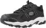 Skechers Stamina Atletische Sneakers Black Dames - Thumbnail 3