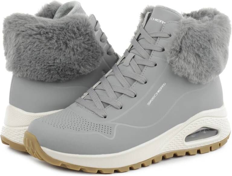 Skechers Stevige Fallnair Schoenen Gray Dames