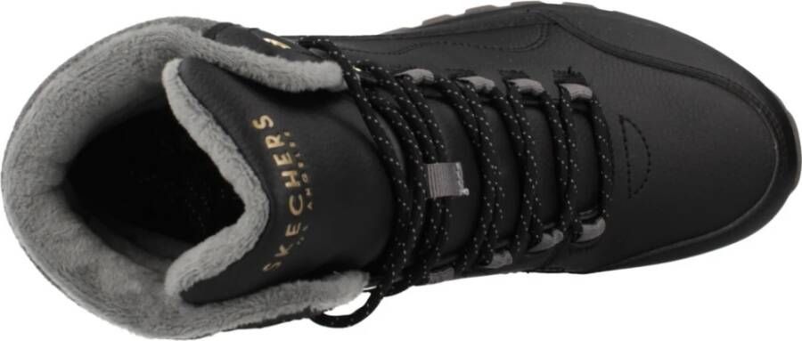 Skechers Stevige Veterschoenen Black Dames