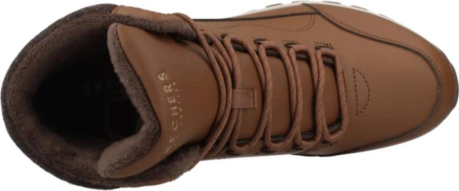 Skechers Stevige Veterschoenen Brown Dames