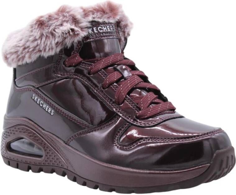 Skechers Stijlvolle Bootie voor Tonys Collectie Brown Dames