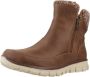 Skechers Lovely Collab Vegan Gebreide Enkellaars Brown Dames - Thumbnail 13