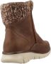 Skechers Lovely Collab Vegan Gebreide Enkellaars Brown Dames - Thumbnail 14