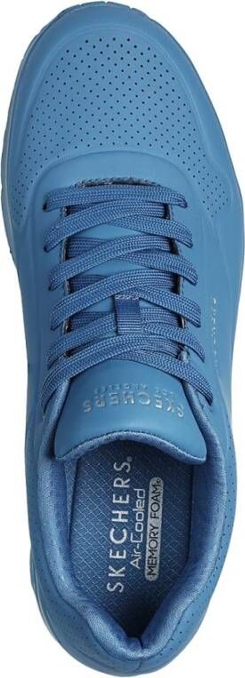 Skechers Stijlvolle herensneakers met geheugenschuim Blue Heren