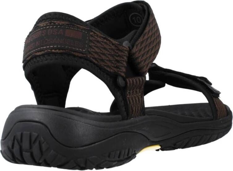 Skechers Stijlvolle Platte Sandalen Rip Tide Brown Heren