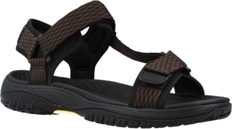 Skechers Stijlvolle Platte Sandalen Rip Tide Brown Heren