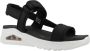 Skechers Stijlvolle Platte Sandalen voor Vrouwen Black Dames - Thumbnail 15