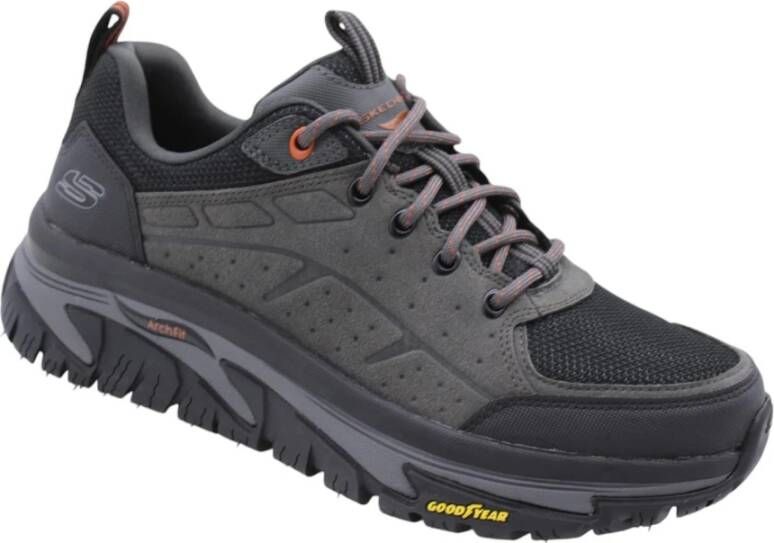 Skechers Stijlvolle Sneaker met Baklava Design Gray Heren