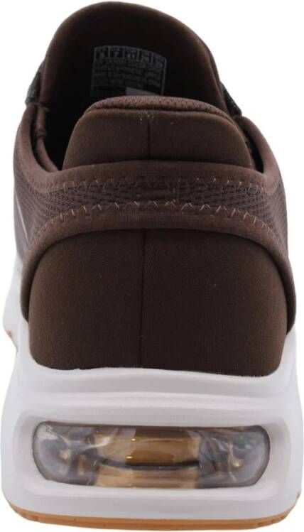 Skechers Stijlvolle Sneaker met Kitkat Accent Brown Heren