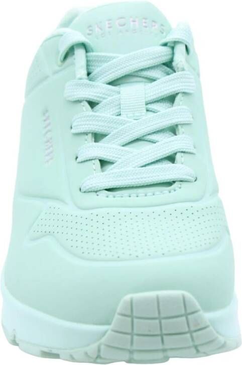 Skechers Stijlvolle Sneaker met Oliebol Touch Green Dames