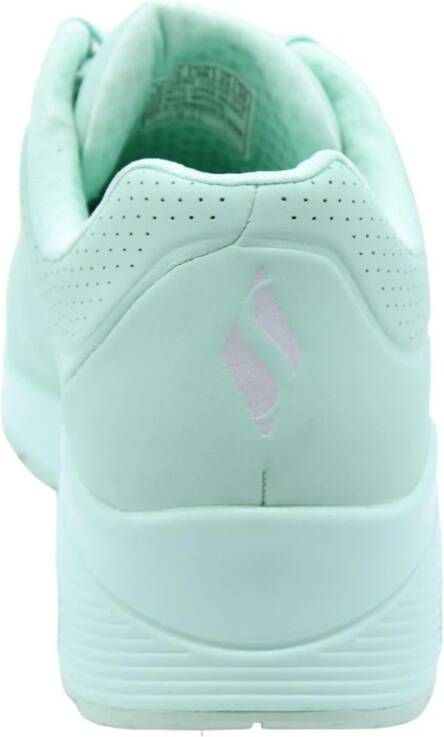 Skechers Stijlvolle Sneaker met Oliebol Touch Green Dames