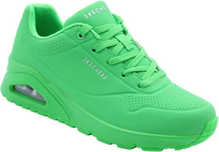 Skechers Stijlvolle Sneaker voor dagelijks gebruik Green Dames