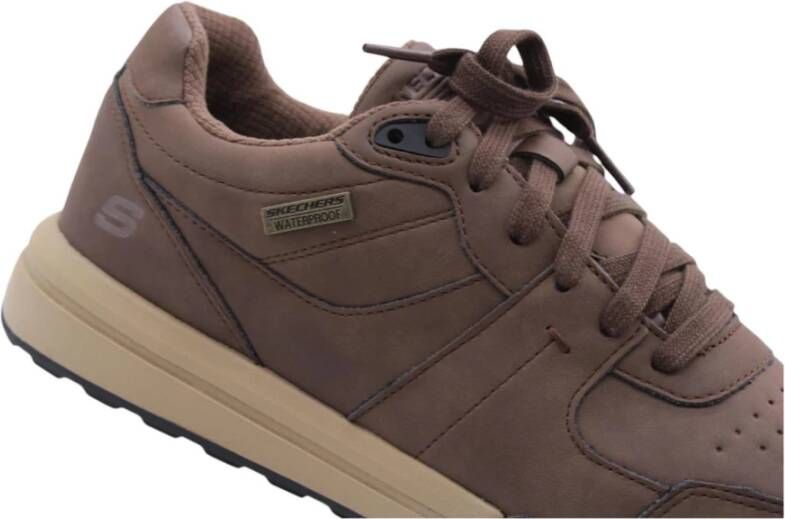 Skechers Stijlvolle Sneaker voor Mannen en Vrouwen Brown Heren