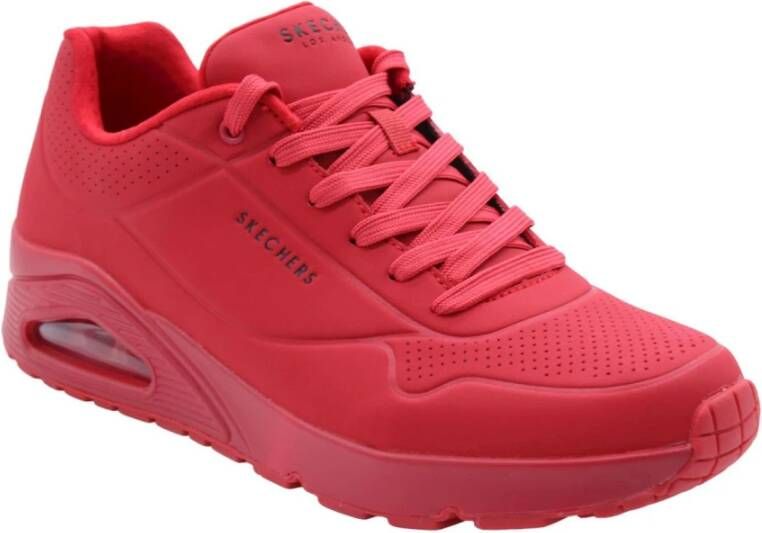 Skechers Stijlvolle Sneaker voor Mannen en Vrouwen Red Heren