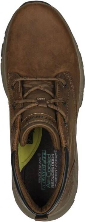 Skechers Stijlvolle Sneakers voor Actieve Levensstijl Brown Heren