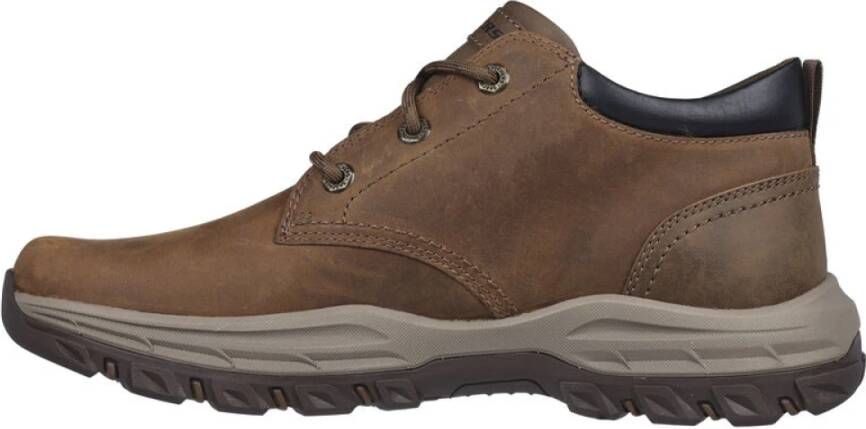 Skechers Stijlvolle Sneakers voor Actieve Levensstijl Brown Heren