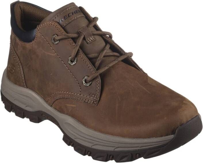 Skechers Stijlvolle Sneakers voor Actieve Levensstijl Brown Heren