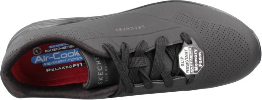 Skechers Stijlvolle Sneakers voor dagelijks gebruik Black Heren