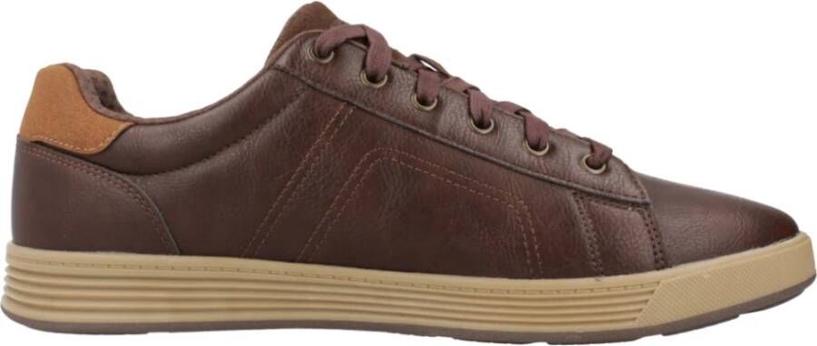 Skechers Stijlvolle Sneakers voor Heren Brown Heren