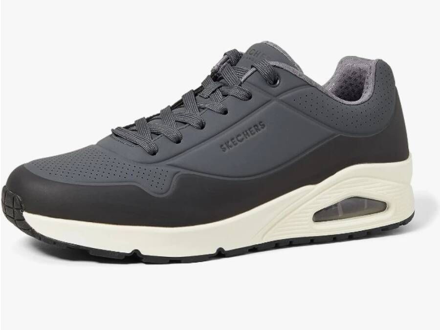 Skechers Stijlvolle Sneakers voor Mannen en Vrouwen Grijs Heren