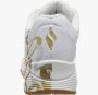 Skechers JGoldcrown Uno Sneaker Wit Goud Zilver Hartjes Wit Heren - Thumbnail 10