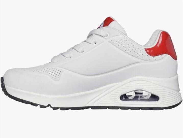 Skechers Stijlvolle Sneakers voor Mannen en Vrouwen Wit Dames