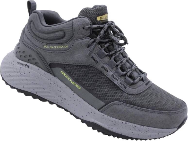 Skechers Stijlvolle Triffle Enkellaarzen Gray Heren