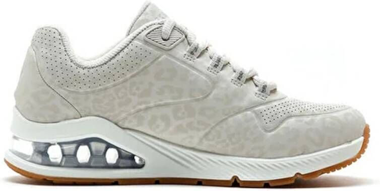 Skechers Stijlvolle Vetersneakers Beige Dames