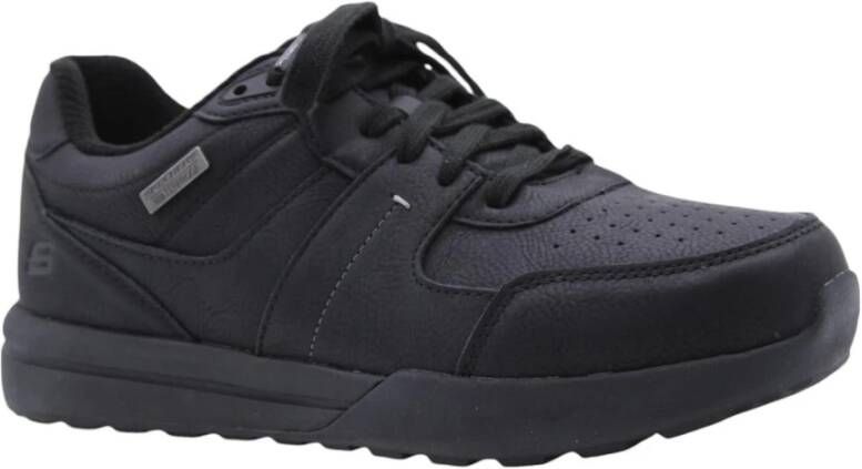 Skechers Stijlvolle wandelsneaker schoenen Black Heren