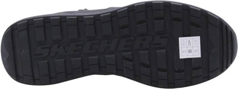 Skechers Stijlvolle wandelsneaker schoenen Black Heren