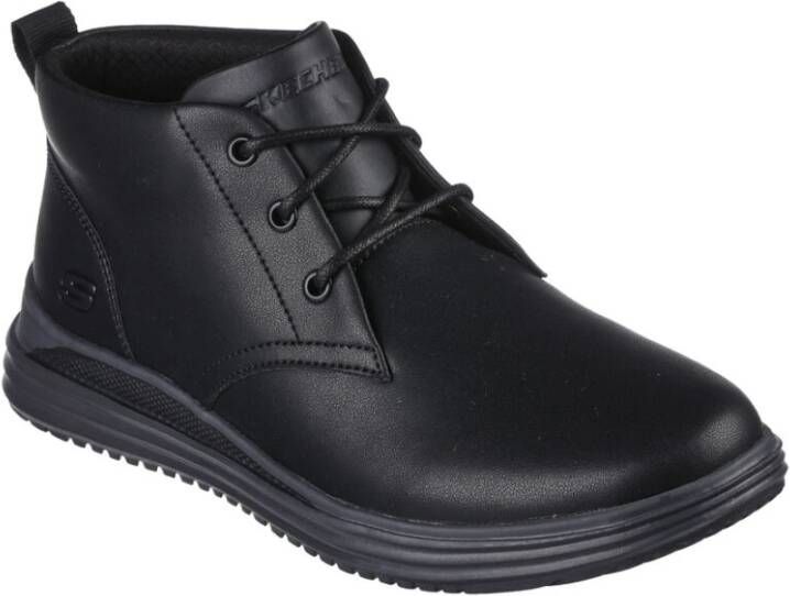 Skechers Stijlvolle Yermo Schoenen voor Mannen Black Heren