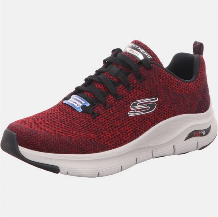 Skechers Stoere Herensneakers Red Heren