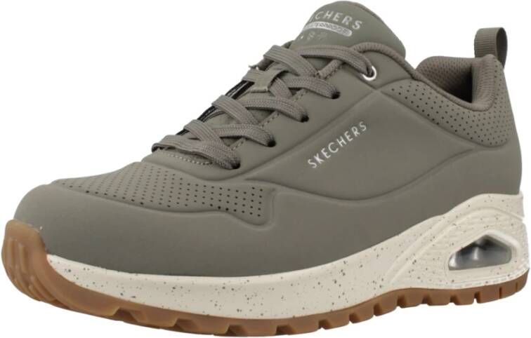 Skechers Stoere Spotted Sneakers Green Dames