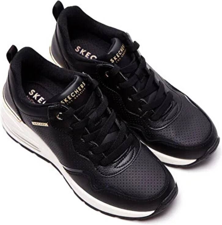 Skechers Street Million Air Sneakers Black Dames