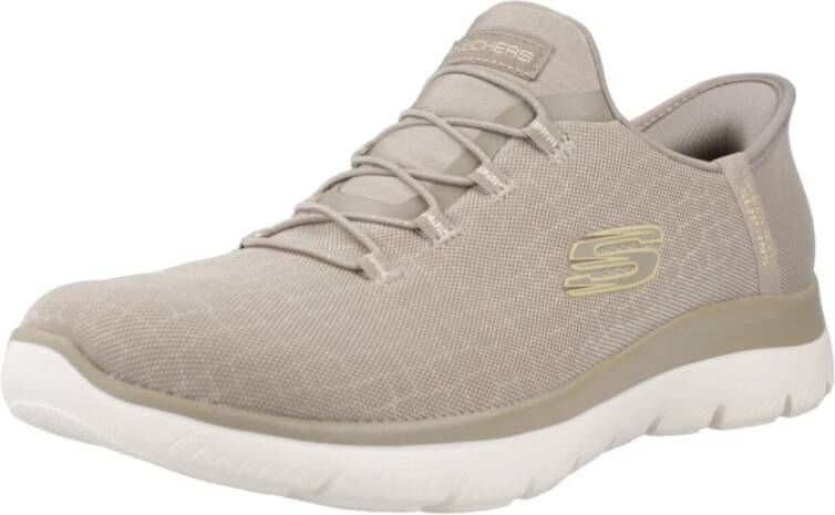 Skechers Summits Classy Night Sneakers Beige Dames