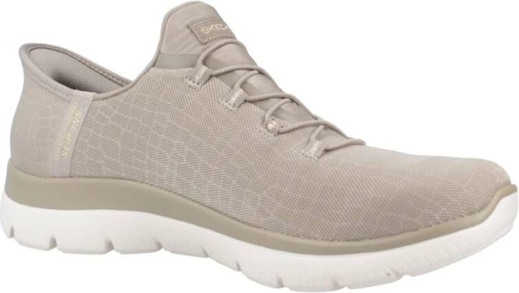 Skechers Summits Classy Night Sneakers Beige Dames