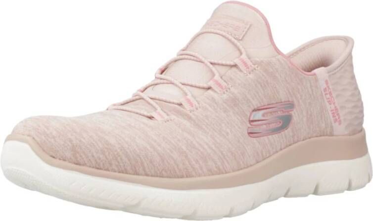 Skechers Instappers SUMMITS DAZZLING HAZE Slip-ins sneaker vrijetijdsschoen met subtiele contrastdetails - Foto 4